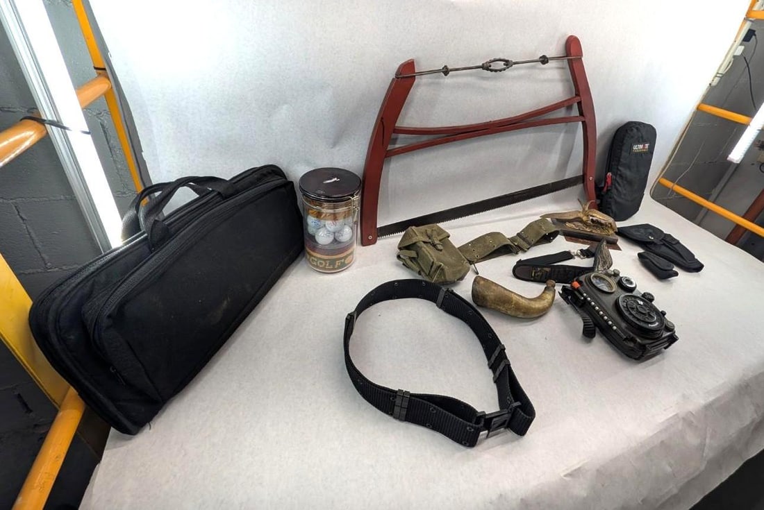 Decorative Cross Cut Saw, Packs, Web Gear, Etc. - 2