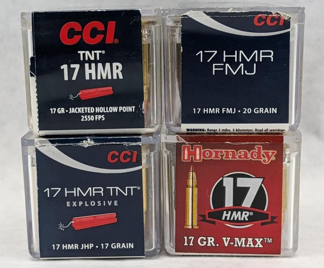 (159) .17 HMR Cartridges - 2