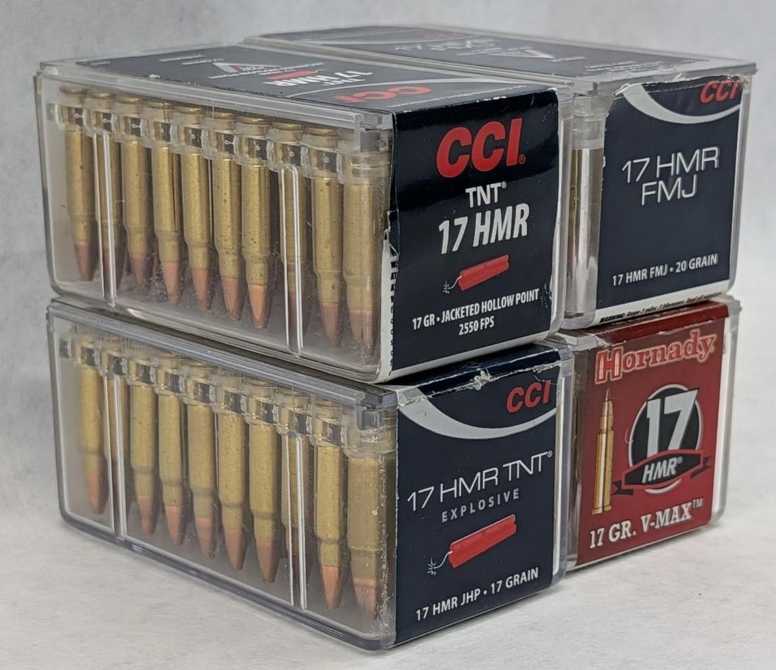 (159) .17 HMR Cartridges - 3