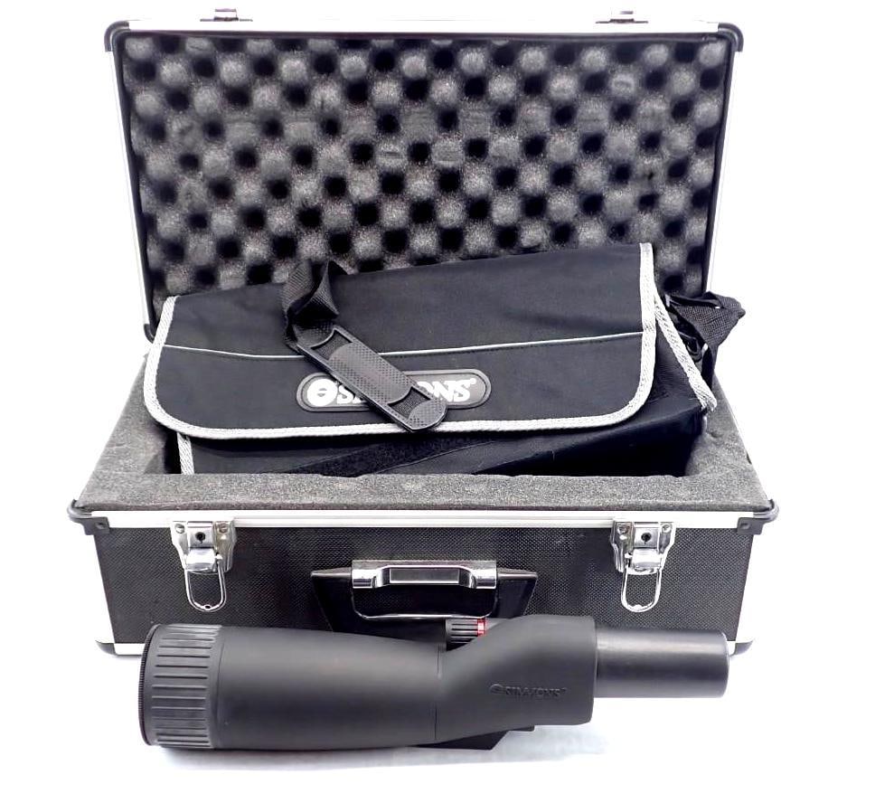 Simmons Spotting Scope W/ Tripod: 20-60x60, includes hard case