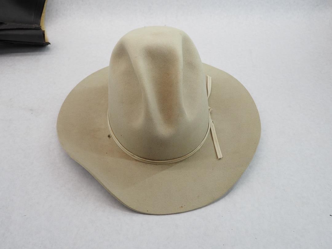 Suede John Stetson Hat & Pair of Lacrosse Boots - 3