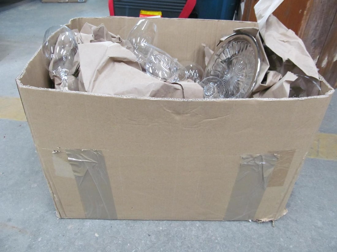 Large Box of Barware - 2