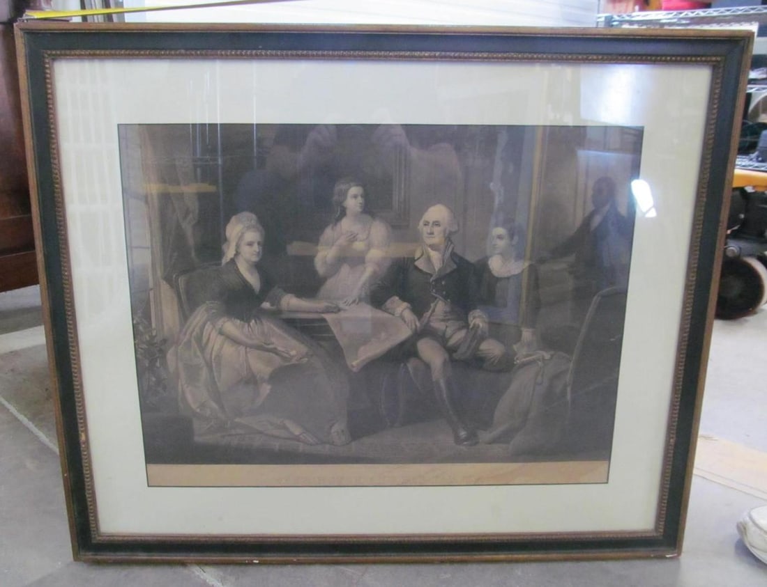 Washington And His Family - 2