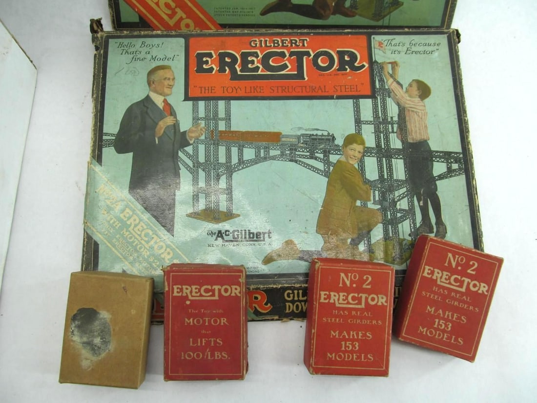 Antique Gilbert Erector Set - 7