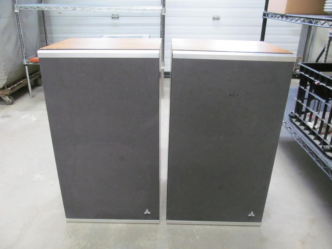 Mitsubishi DS-35B Stereo Speakers - 3