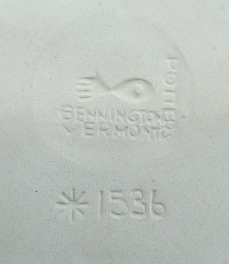 MCM Bennington Pottery Owl Tile - 3