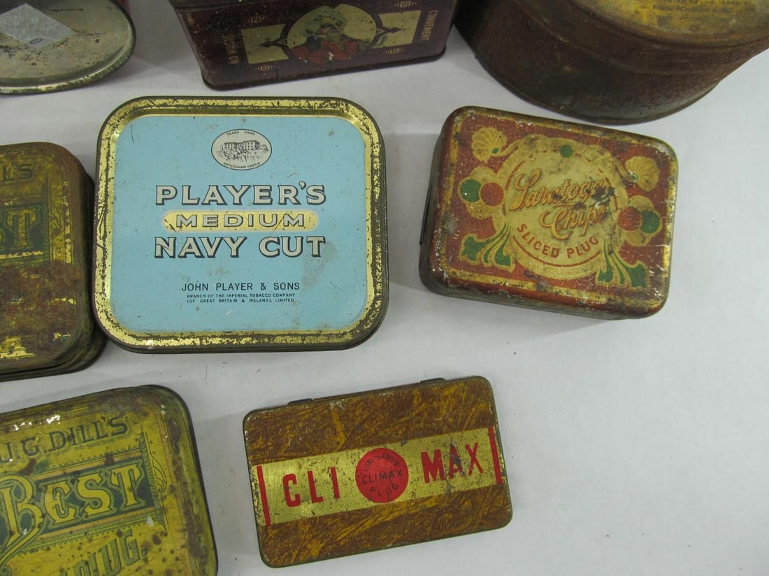 (13) Antique Tobacco & Advertising Tins - 4