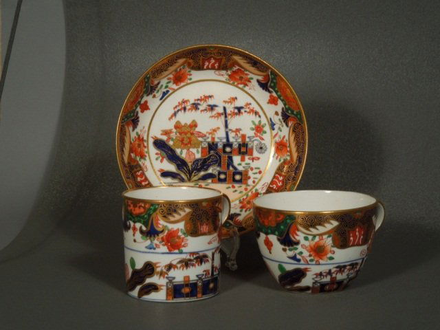 Spode Japan Pattern number 967 Trio Circa 1810: Fine quality Spode in the Japan pattern number 967 Trio. Circa 1810 #2 Fine condition.