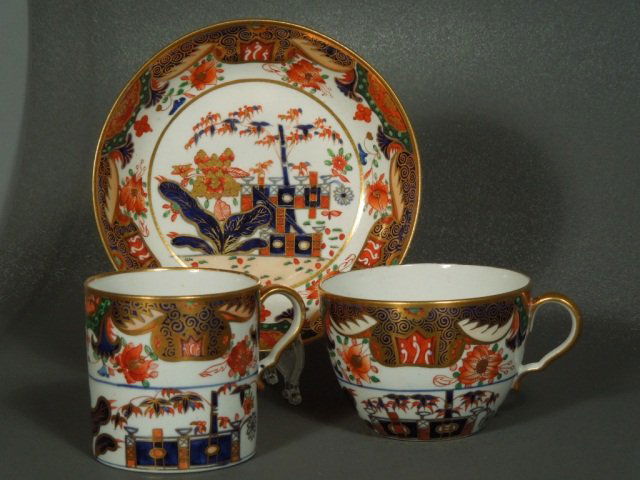 Spode Japan Pattern number 967 Trio Circa 1810: Fine quality Spode in the Japan pattern number 967 Trio. Circa 1810 #3 Fine condition.