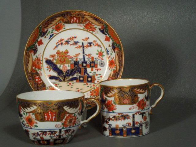 Spode Japan Pattern number 967 Trio Circa 1810: Fine quality Spode in the Japan pattern number 967 Trio. Circa 1810 #4 Fine condition.