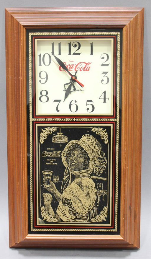 Coca Cola Decorative Wall Clock Aug 26 2019 Hall S