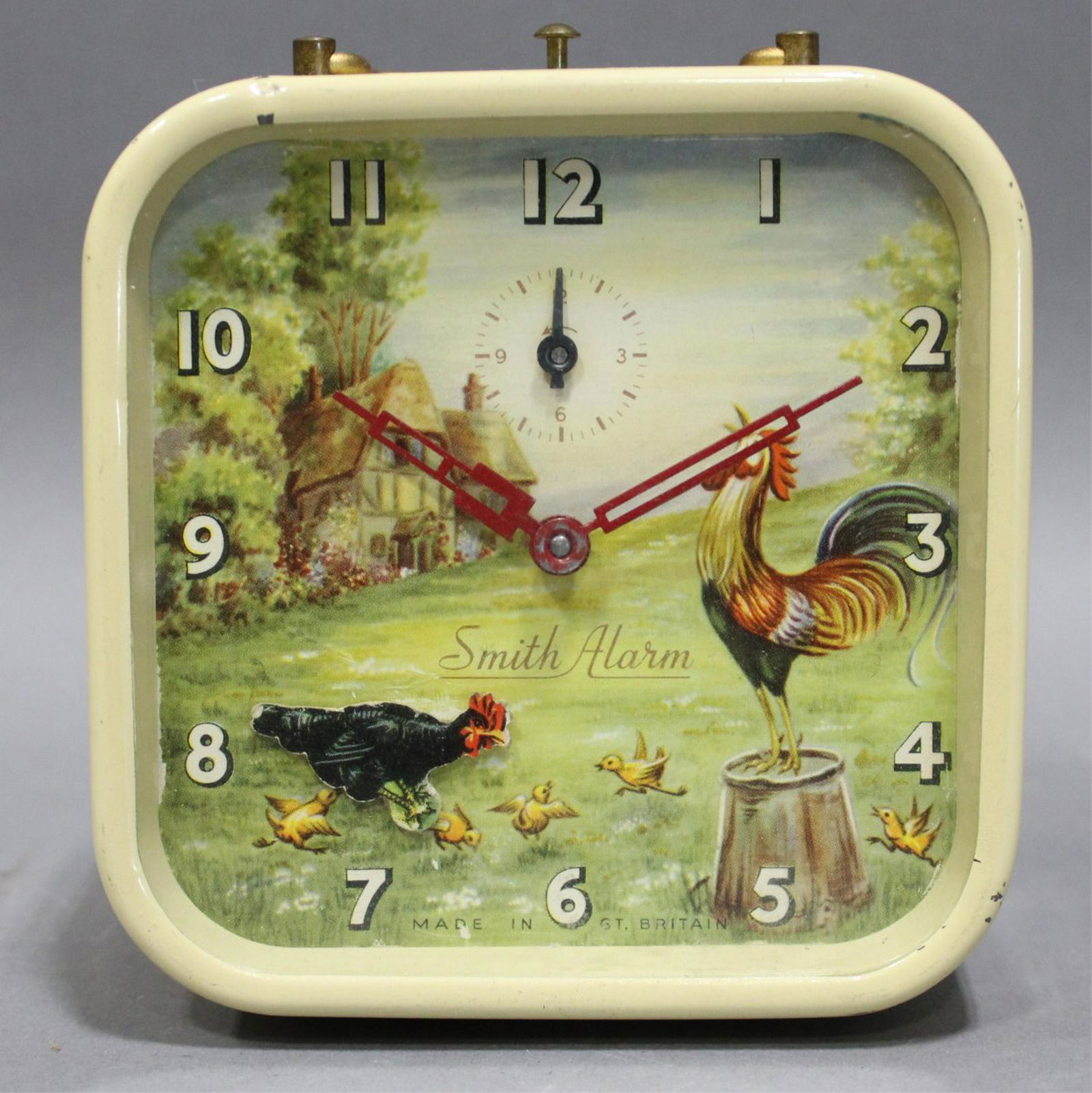 SMITH ALARM CHICKEN CLOCK Aug 27, 2019 Hall's Auction Services Ltd