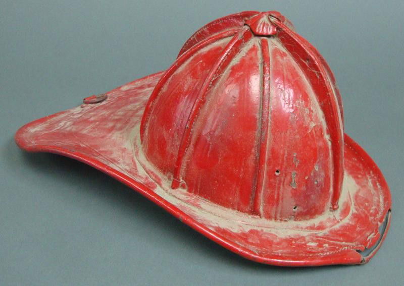 2 VINTAGE FIREMAN'S HAT