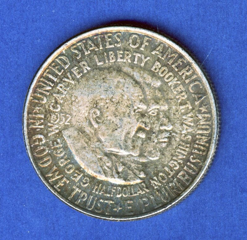 1952 AMERICANISM HALF DOLLAR CIRC: We recently uncovered, hidden deep in the Northwest Forest in the Northwest a very rare collection of United States Half Dollars. Most like this one, has a nice original patina. 1952 AMERICANISM HALF