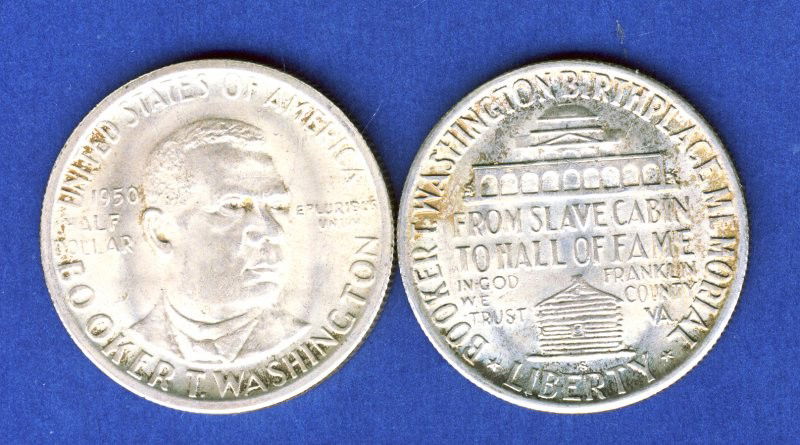 1950 BOOKER WASHINGTON HALF DOLLAR: We recently uncovered, hidden deep in the Northwest Forest in the Northwest a very rare collection of United States Half Dollars. Most like this one, has a nice original patina. Winner shall receive (