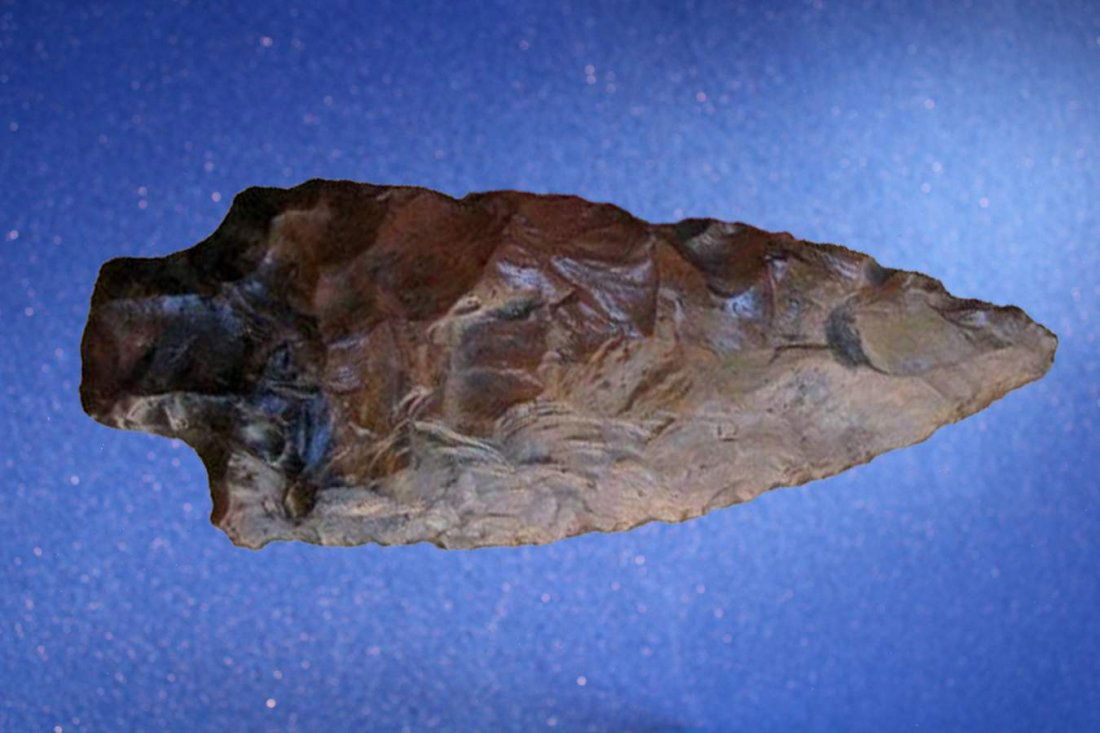 4 ¼ INCH SAVANNAH RIVER: River polished chert found in Lee County Georgia.