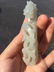An Antique Hetian White Jade Carved Belt Buckle. - 10
