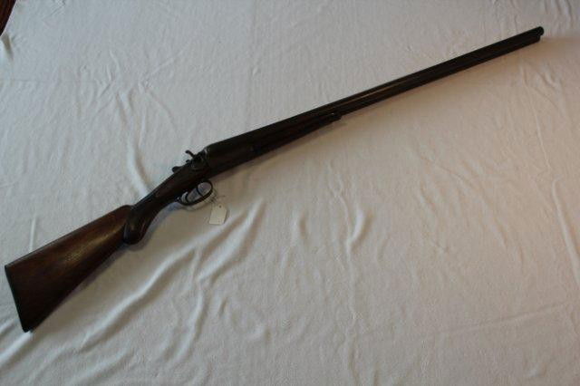 Collector Firearms: William Moore Double Barrel, Serial No. 6198. Note 4 digit SN.