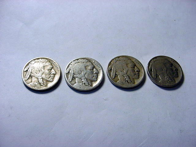1923, 1923-S, 1924, 1925 BUFFALO NICKELS: 1923, 1923-S, 1924, 1925 BUFFALO NICKELS