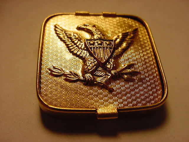 ANTIQUE GOLD COIN GIFT BOX: ANTIQUE GOLD COIN GIFT BOX