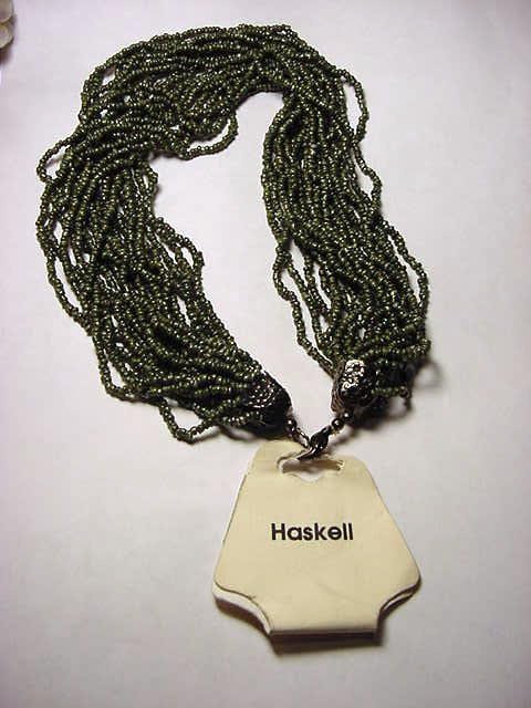 HASKELL BEADED NECKLACE: HASKELL BEADED NECKLACE