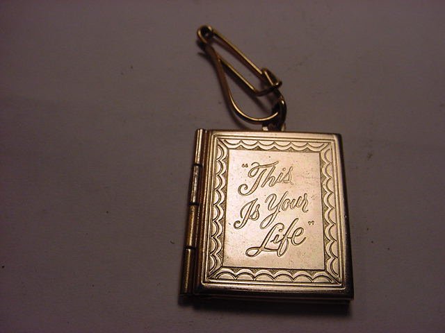 VINTAGE THIS IS YOUR LIFE LOCKET: VINTAGE THIS IS YOUR LIFE LOCKET