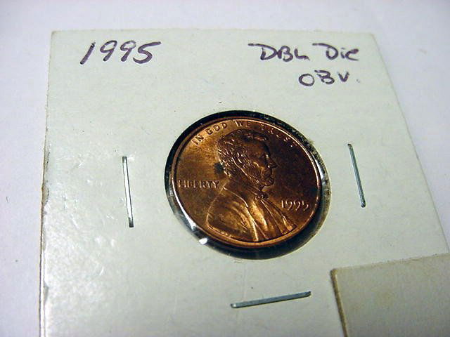 1995 DOUBLE DIE LINCOLN CENT: 1995 DOUBLE DIE LINCOLN CENT