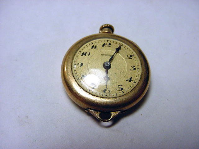 ETERNA GOLD FILLED LADIES PENDANT WATCH WORKS: ETERNA GOLD FILLED LADIES PENDANT WATCH WORKS