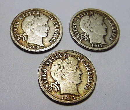 [3] BARBER DIMES: [3] BARBER DIMES