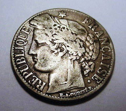 1872 France Franc