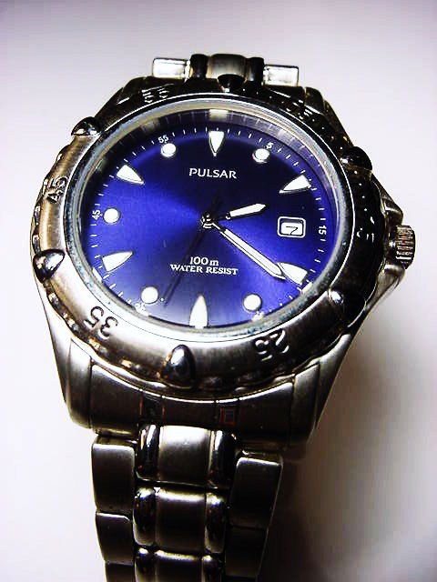 PULSAR WATCH NEEDS BATTERY: PULSAR WATCH NEEDS BATTERY