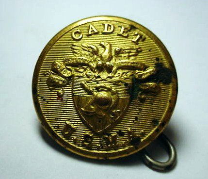 WEST POINT CADETS BUTTON: WEST POINT CADETS BUTTON