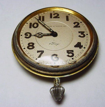 THEODORE B. STARR 8 DAYS CAR CLOCK NEEDS WORK: THEODORE B. STARR 8 DAYS CAR CLOCK NEEDS WORK