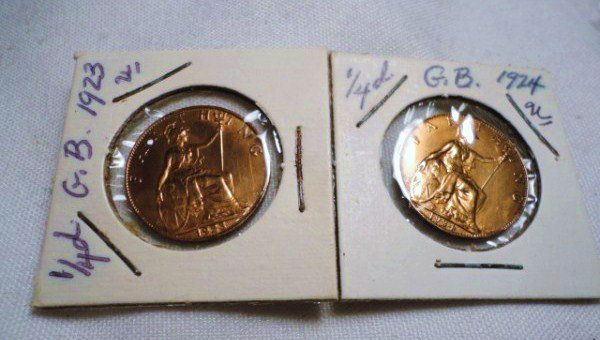 [2] BRITISH FARTHINGS: [2] BRITISH FARTHINGS