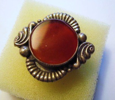 VINTAGE CARNELIAN RING SIZE 7: VINTAGE CARNELIAN RING SIZE 7