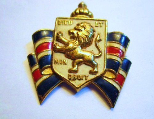 WWII ACCESSOCRAFT BRITISH WAR RELIEF PIN: WWII ACCESSOCRAFT BRITISH WAR RELIEF PIN