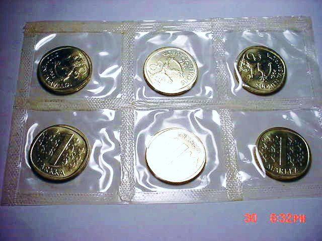 [6] 1964 FINLAND SILVER MARKAS GEM B.U.: [6] 1964 FINLAND SILVER MARKAS GEM B.U.