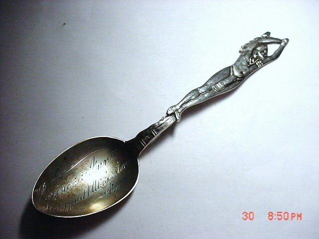 STERLING INDIAN SPOON: STERLING INDIAN SPOON
