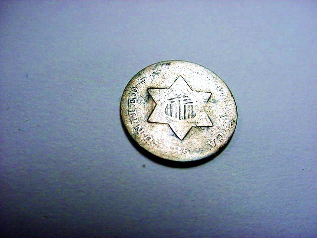 1852 3 CENT SILVER: 1852 3 CENT SILVER