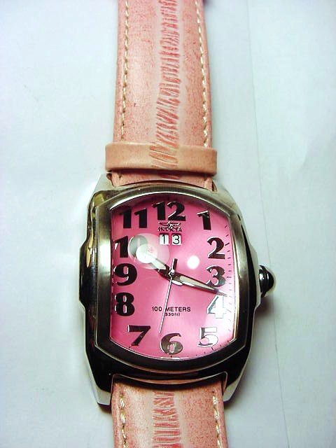 INVICTA PINK WRIST WATCH: INVICTA PINK WRIST WATCH