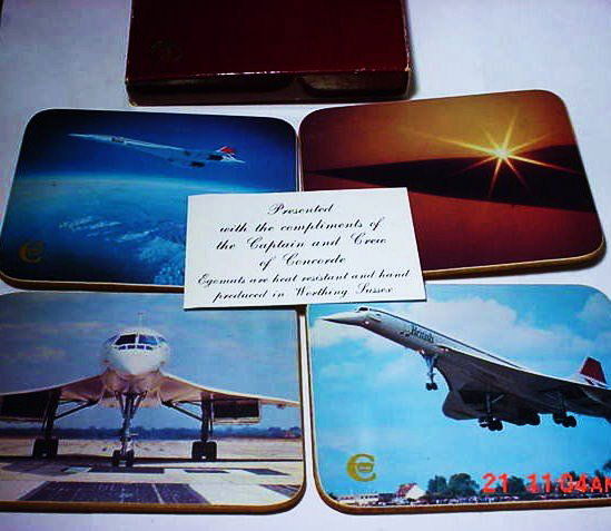 CONCORD COASTERS ORIGINAL BOX: CONCORD COASTERS ORIGINAL BOX