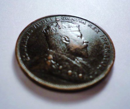 1904 NEWFOUNDLAND 1 CENT: 1904 NEWFOUNDLAND 1 CENT