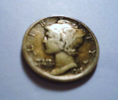 1916-S MERCURY DIME: 1916-S MERCURY DIME