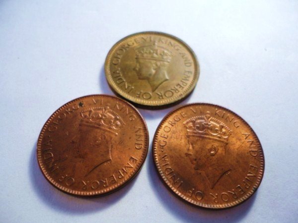 CEYLON COIN LOT UNC: CEYLON COIN LOT UNC