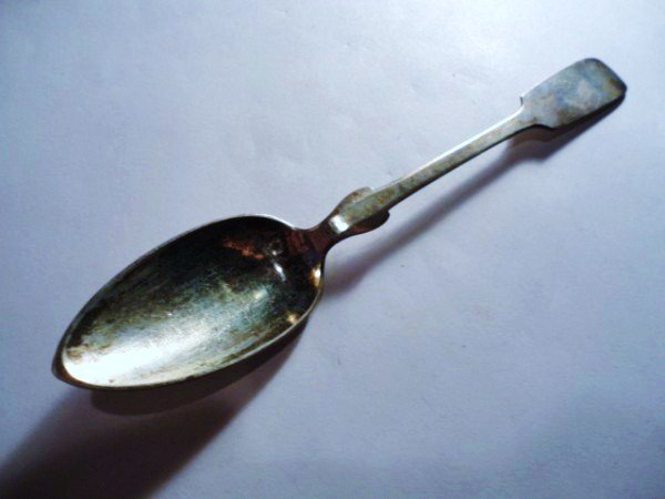 ANTIQUE SILVER SPOON: ANTIQUE SILVER SPOON