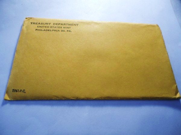 1961 GOVERNMENT SEALED PROOF SET: 1961 GOVERNMENT SEALED PROOF SET