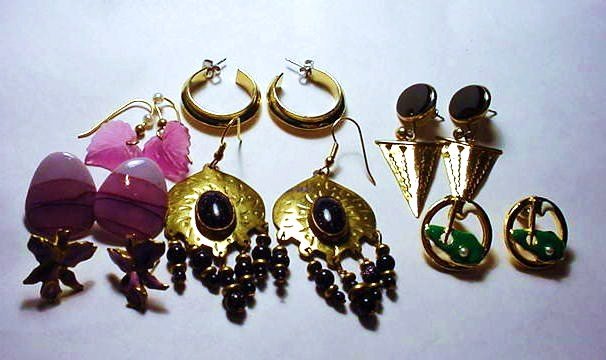 [7] PAIRS EARRINGS: [7] PAIRS EARRINGS