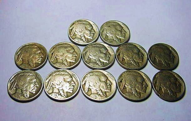 [12] BUFFALO NICKELS: [12] BUFFALO NICKELS