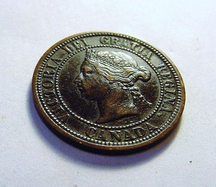 1881 H CANADA LARGE CENT: 1881 H CANADA LARGE CENT