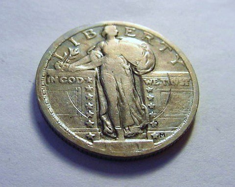 1921 STANDING LIBERTY QUARTER: 1921 STANDING LIBERTY QUARTER